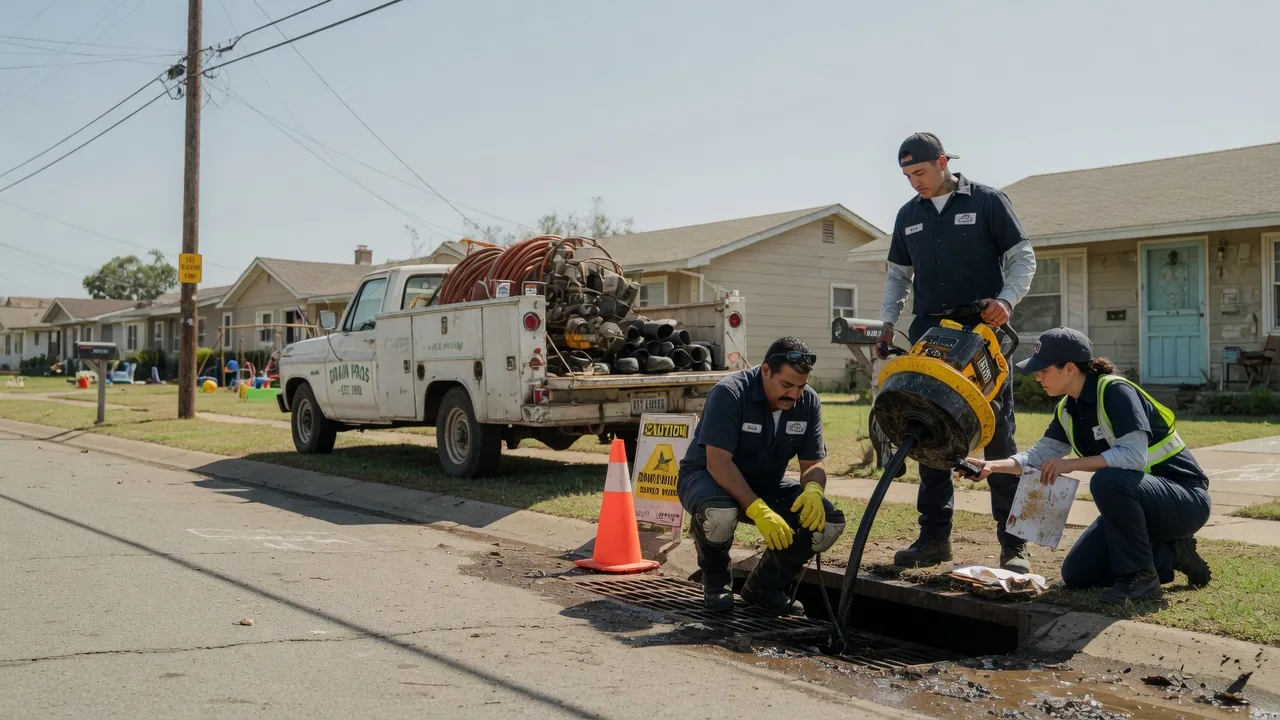 Drain Cleaning in Calera, OK near me